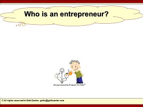 Study who is an entrepreneur